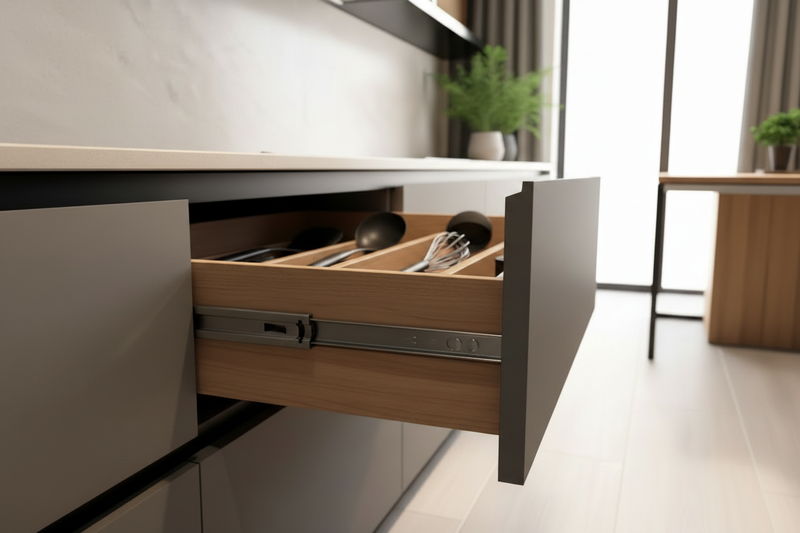 Soft Close Cabinet Hinge 110° in real kitchen