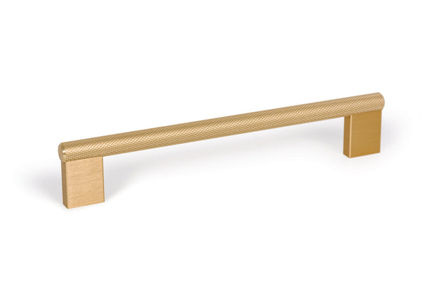 Graf bar handle in brushed brass