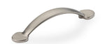 Trafalgar Bow Handle Dull Nickel