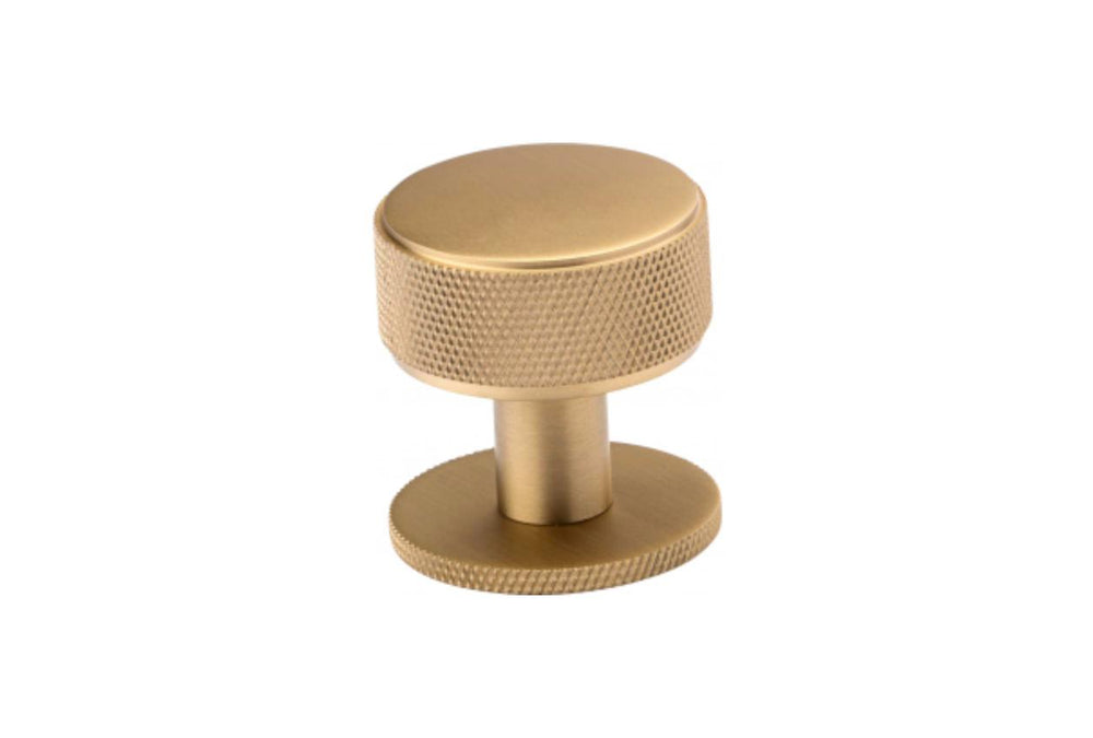 Belgravia Knob Satin Brass Lacquered