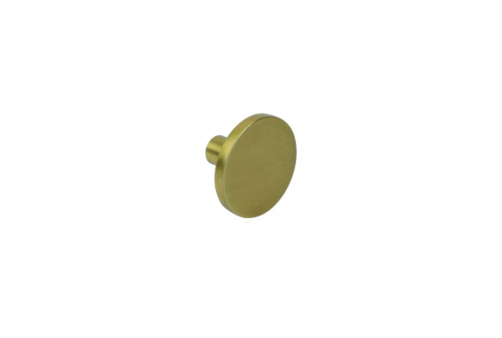 Como Knob Brushed Gold