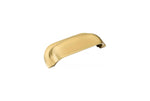 Hampton Cup Handle Brushed Satin Brass