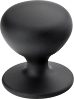Hampton Knob Matt Black