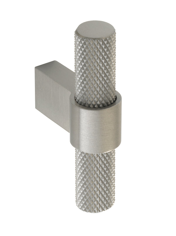 Knurled T Knob Stainless
