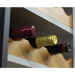 Hadley Wine Rack 1200L x 58 x 20 Natural Oak Finish