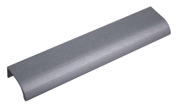 Ona profile handle, 200mm in brushed grey