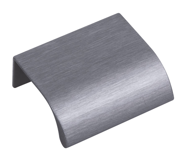 Ona profile handle, 50mm in brushed grey