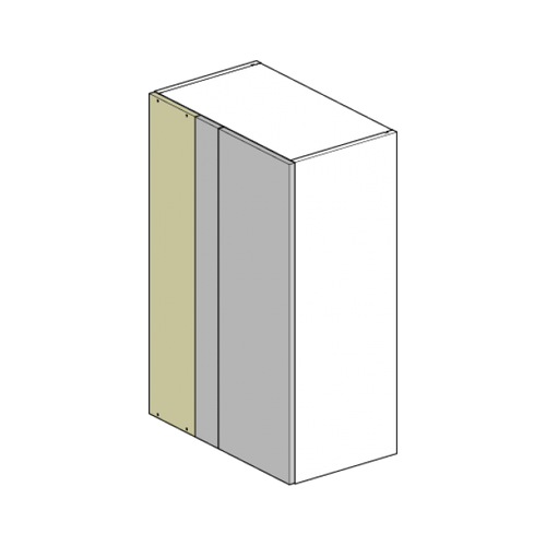 Tall Wall Corner Cabinet 900