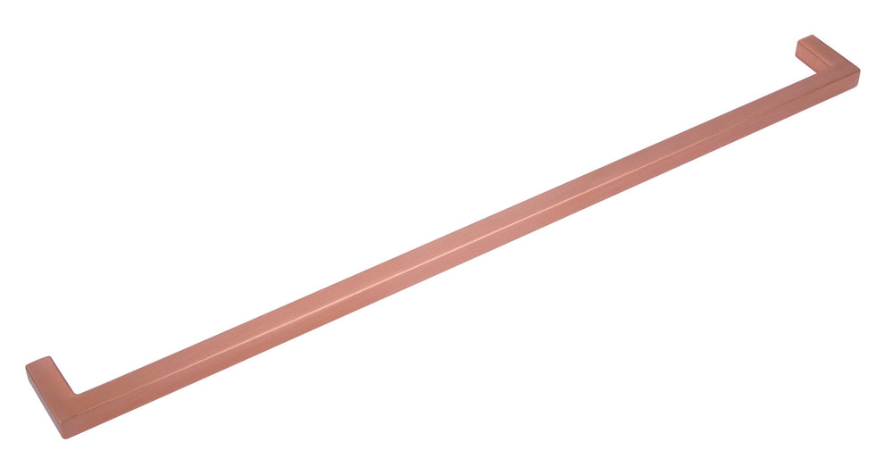 Square D-Handle 320mm ctrs - Brushed Copper Brushed Copper