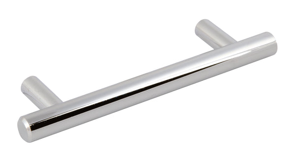 T-bar handle in chrome