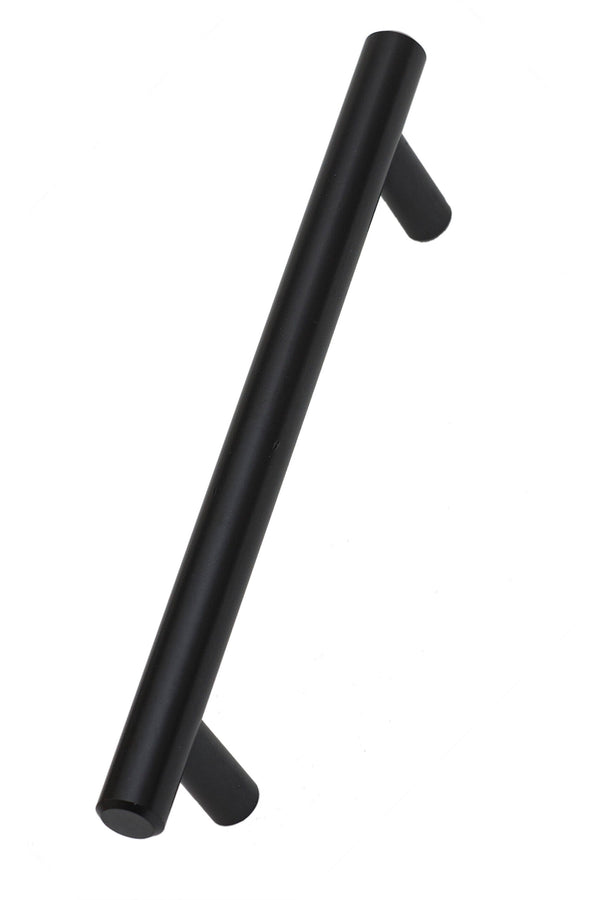 T-bar handle in matt black