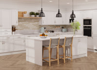 Waterford shaker kitchen in Supermatt Light Grey