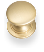 Windsor Knob Handle Satin Brass
